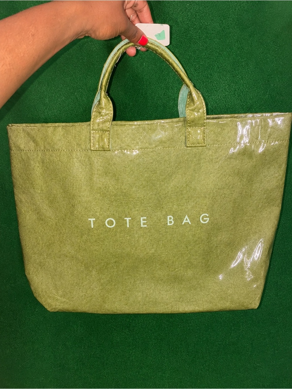 Green Tote Bag – Versatile Everyday Carry